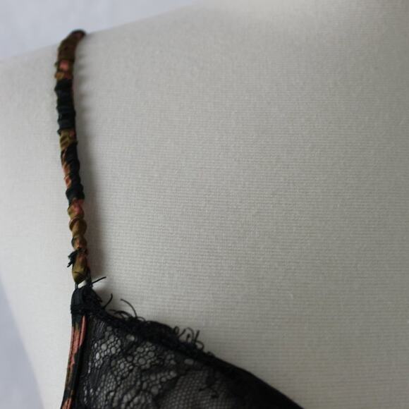 Intimately Women's Teens Bra Animal Print Raw Edge Eyelash Lace 34 A - Picture 6 of 12